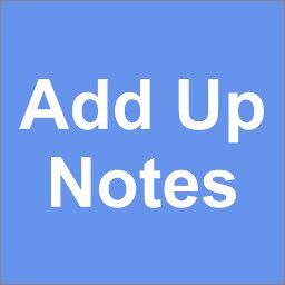 Logo Add Up Notes App